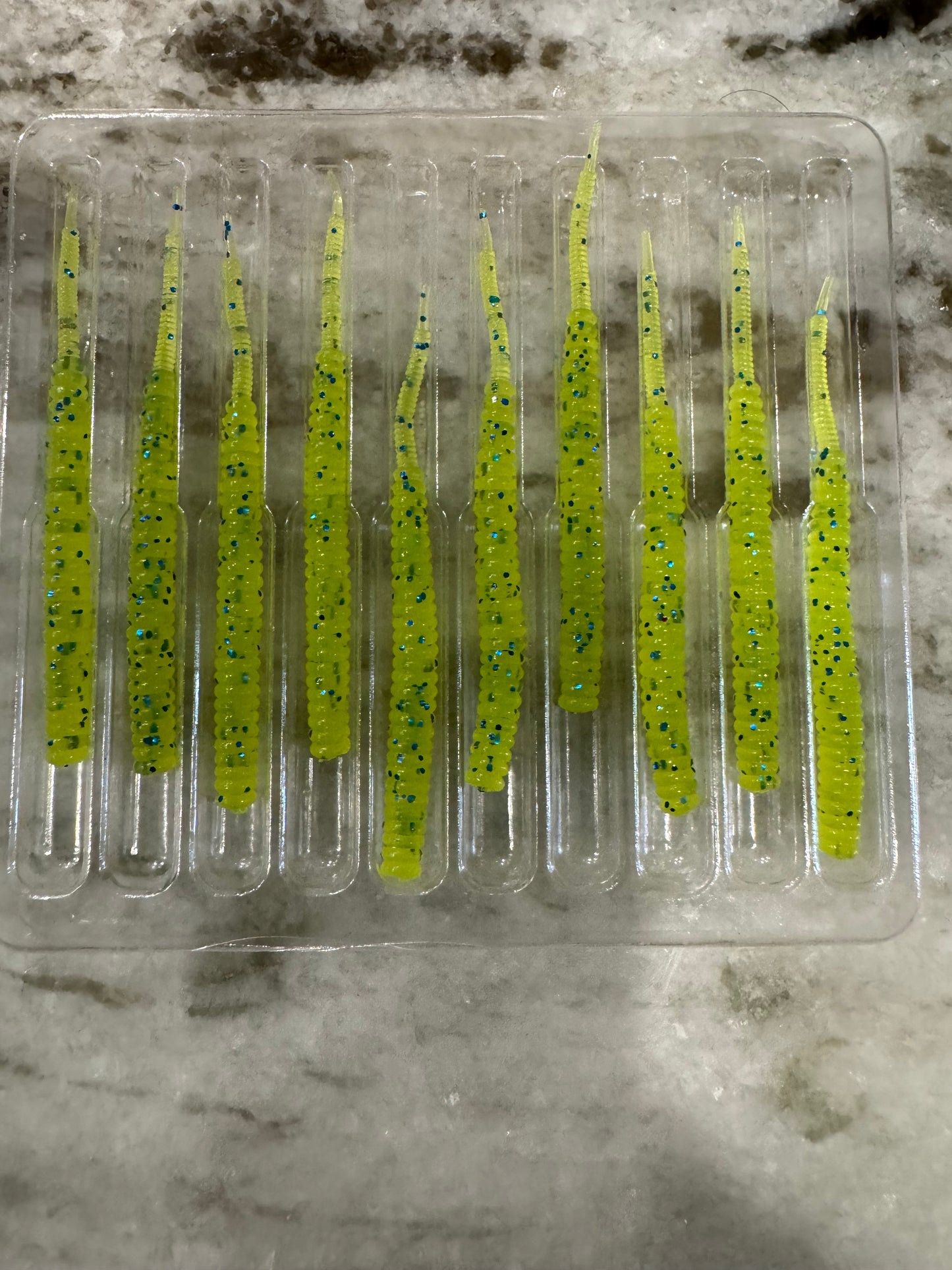 Slab Sniper Needle Worm 4 colors available - Slab Sniper Tackle Company